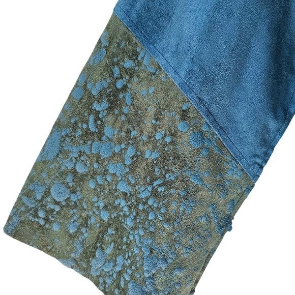 NWT Lemon Grass Peacock Hand Printed Jacket - Picture 11 of 12